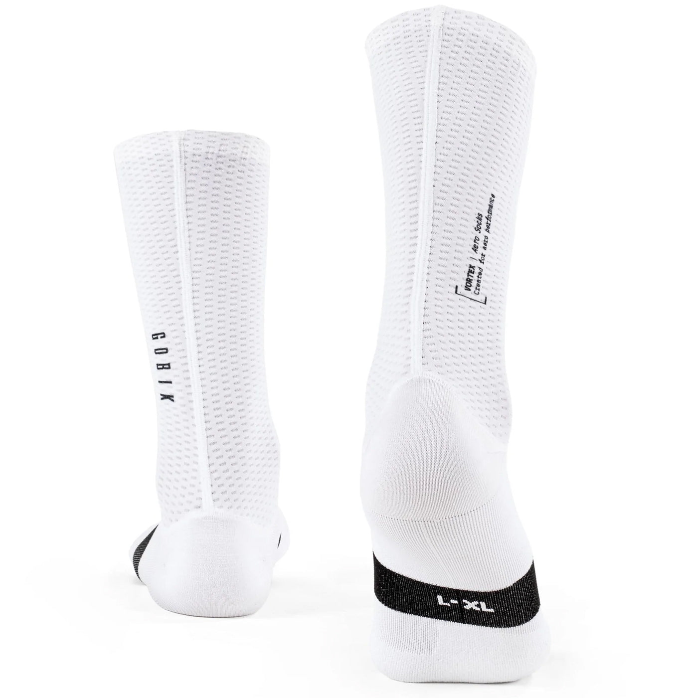 Gobik Vortex socks - White | All4cycling