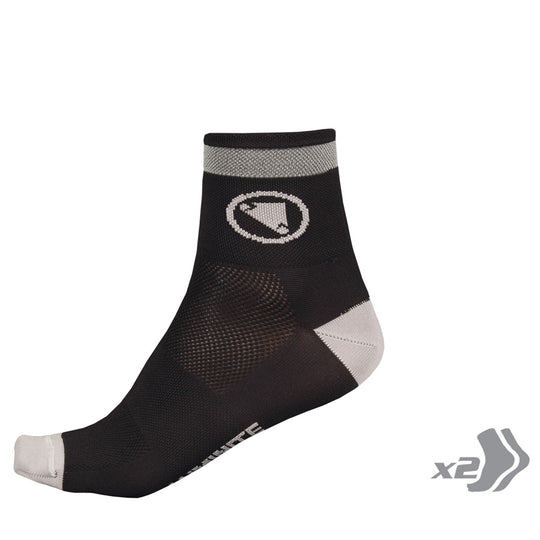 Socken Frau Endura Luminite 2 - Schwarz