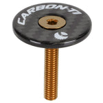 Carbon-Ti X-Cap Carbon steering cap - Gold