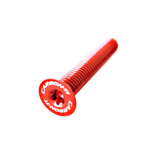 Vite di ricambio Carbon-Ti X-Cap TORX Logo - Rosso