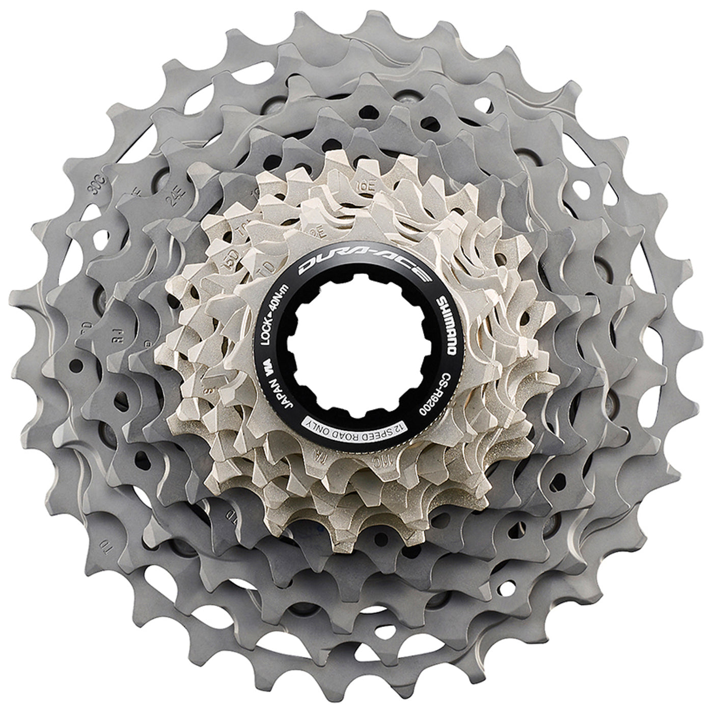Cassetta Pignoni Shimano CS-R9200 Dura-Ace - 12V - N