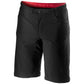 Pantaloncini Castelli Unlimited Baggy - Nero