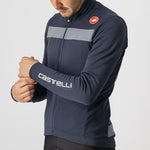 Castelli Puro 3 long sleeves jersey - Blue