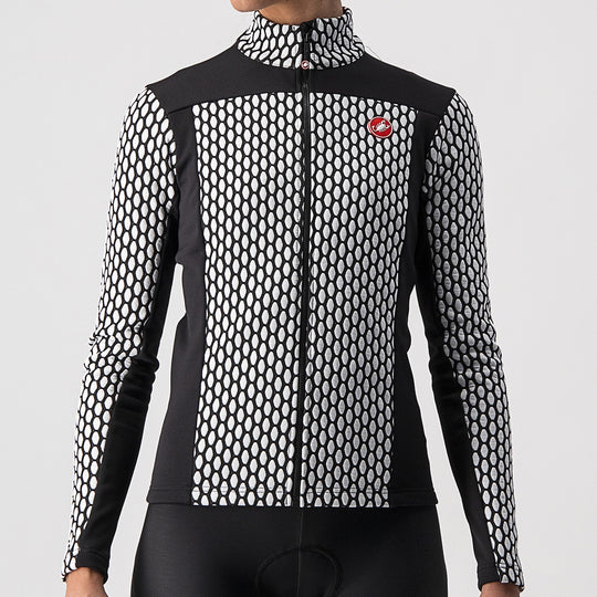 Maillot mangas largas mujer Castelli Sfida 2 - Blanco