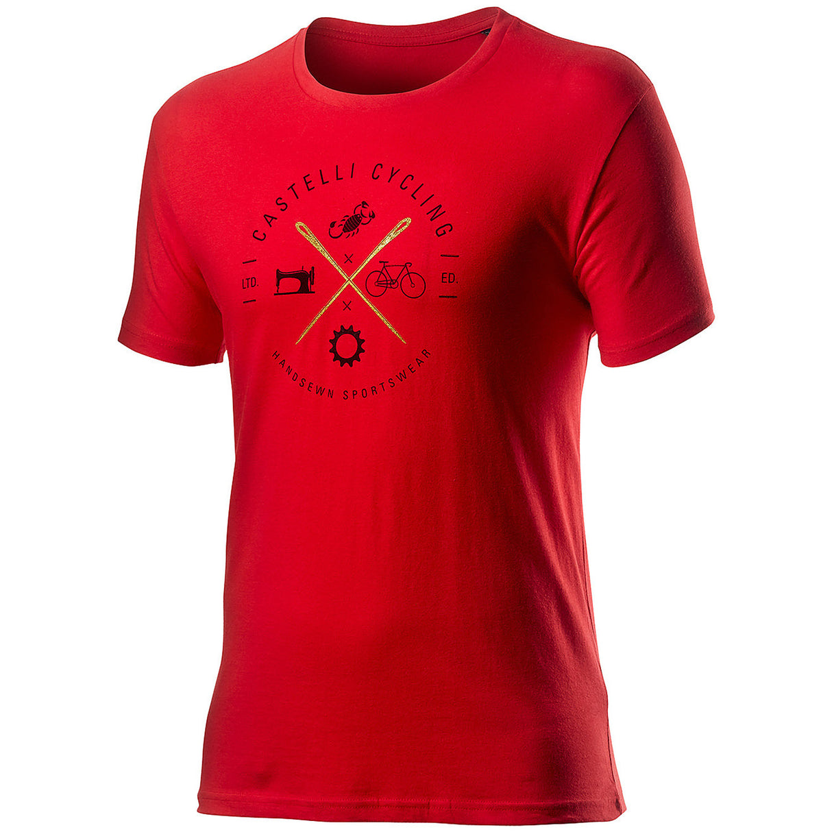 T-Shirt Castelli Sarto - Rosso