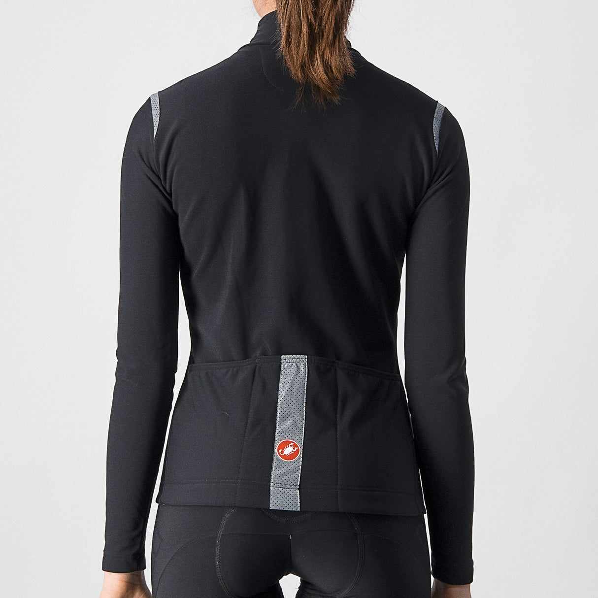 Maglia maniche lunghe donna Castelli Tutto Nano RoS - Nero - Q