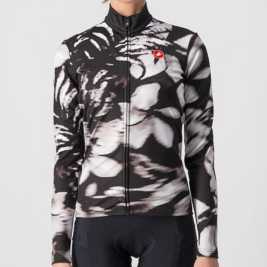 Maillot mangas largas mujer Castelli Unlimited - Negro