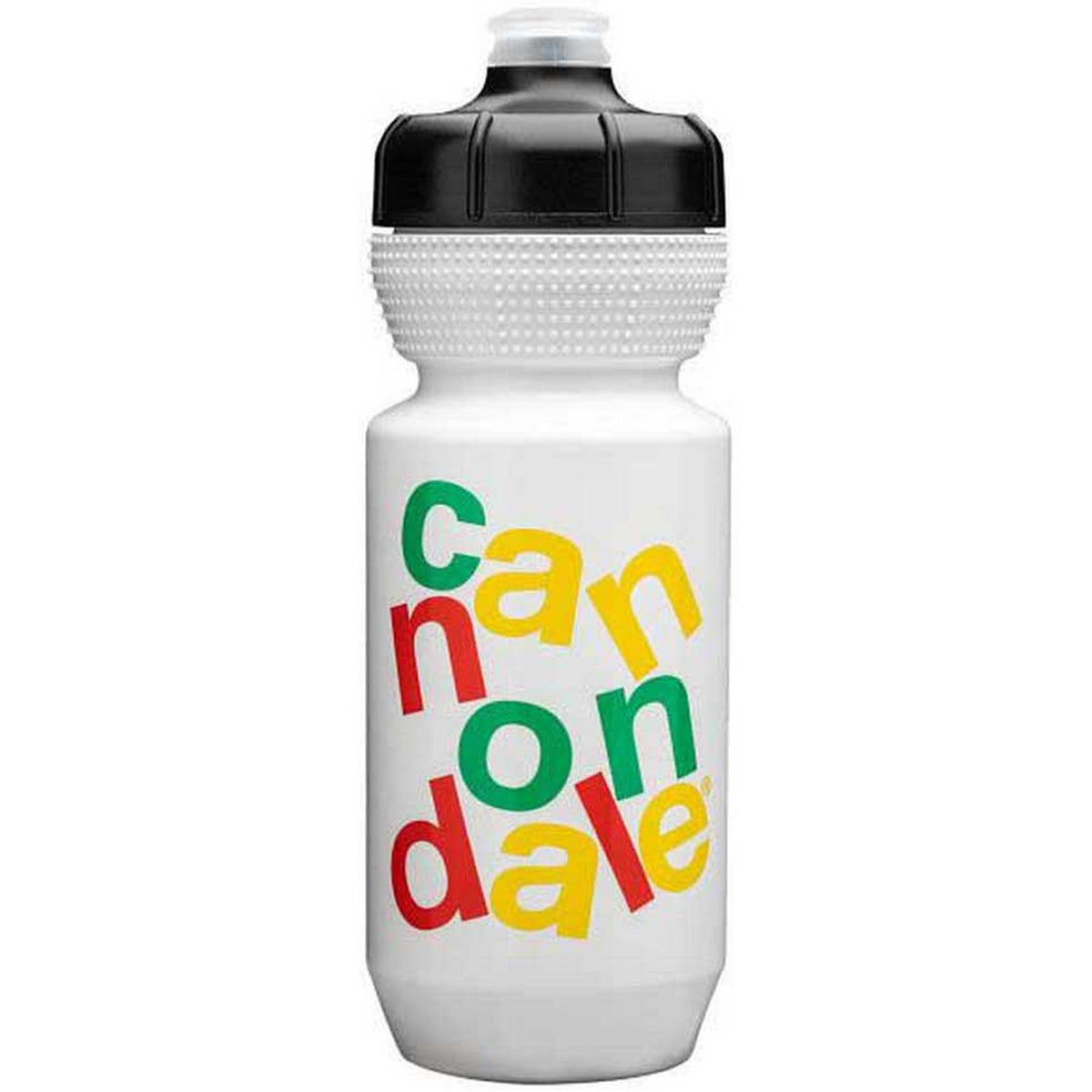 Borraccia Cannondale Gripper Stacked 600 ml - Bianco - D
