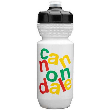 Borraccia Cannondale Gripper Stacked 600 ml - Bianco - D