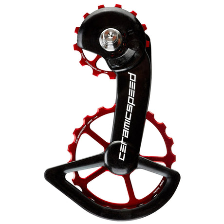 Sistema Pulegge CeramicSpeed OSPW Shimano DA9200/ULT8100 12V Coated - Nero rosso - I