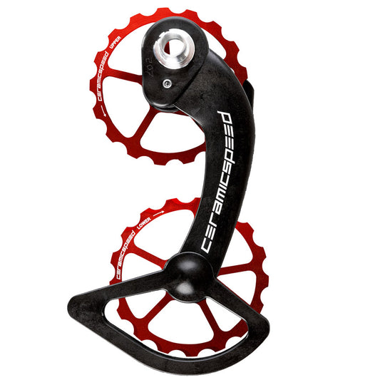Sistema Pulegge CeramicSpeed Oversized Shimano - Rosso