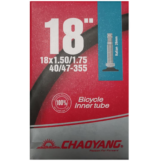 Chaoyang 18x1.50/1.75 inner tube - 28 mm
