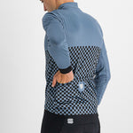 Maillot manches longues Sportful Checkmate Thermal - Bleu