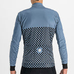 Sportful Checkmate Thermal long sleeve jersey - Blue
