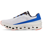 On Cloudmonster shoes - White blue