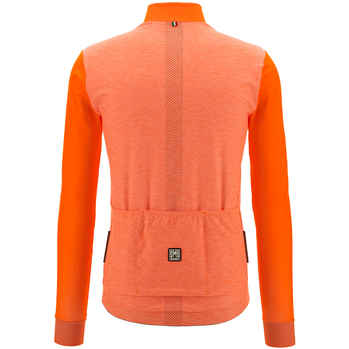 Maglia maniche lunghe Santini Colore Puro - Arancio - E