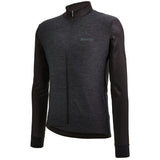 Maglia maniche lunghe Santini Colore Puro - Nero - H