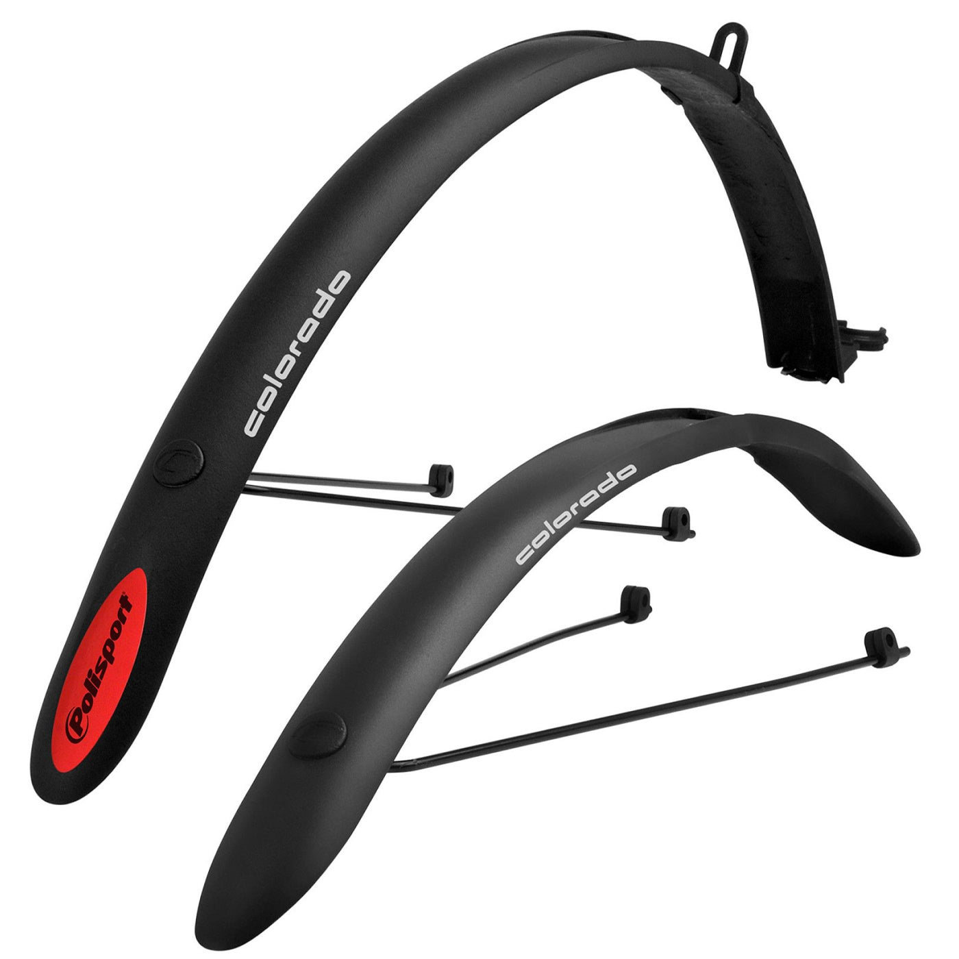 Parafango Polisport Colorado City - Nero - C