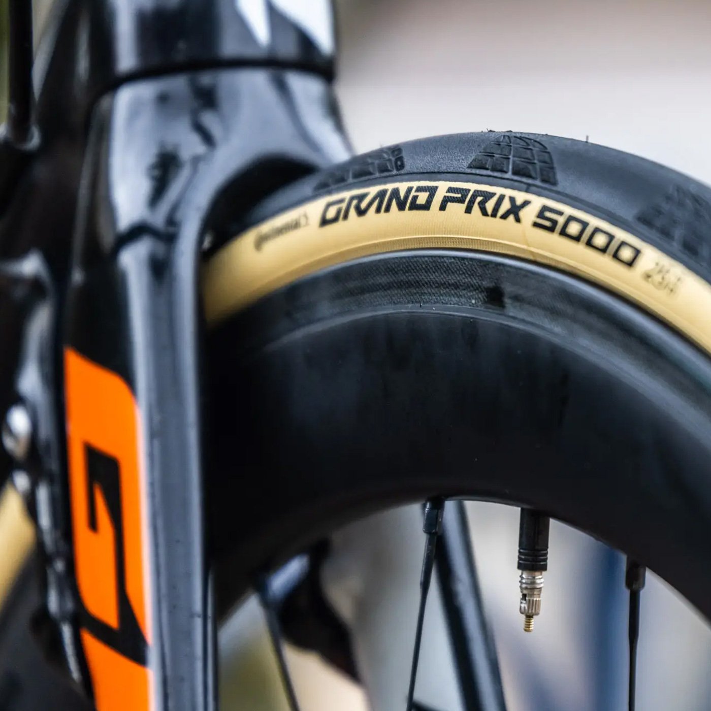 Continental GP 5000 clincher 25C - Cream