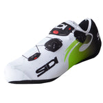 Sidi Wire Lycra Overshoes - White green