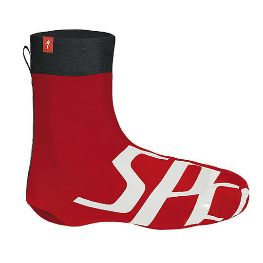 Copriscarpe Specialized Elastic Logo - Rosso