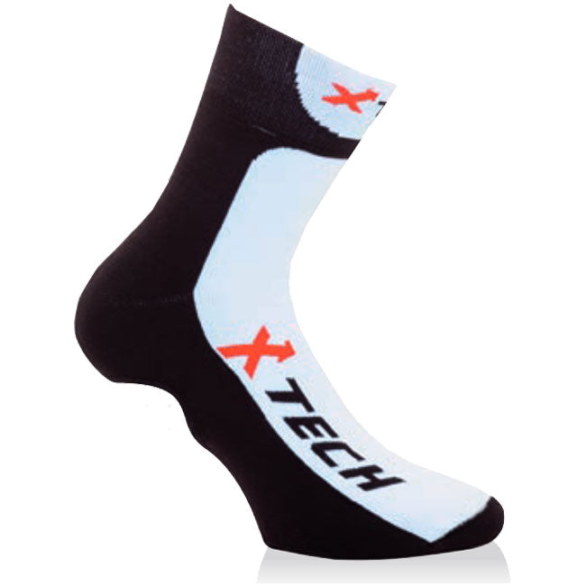 Calzino copriscarpa Xtech Sport XT67 - Nero Bianco
