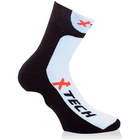 Calzino copriscarpa Xtech Sport XT67 - Nero Bianco
