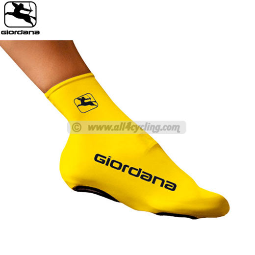Copriscarpe Lycra Giordana - Giallo