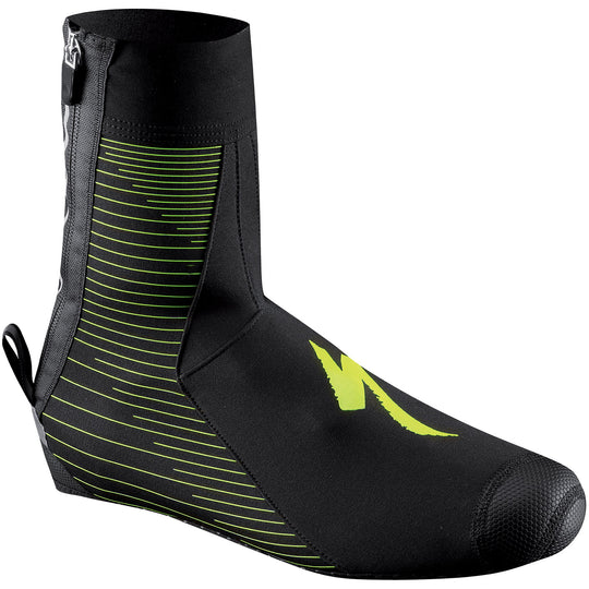 Specialized Deflect Pro overshoe - Black yellow fluo