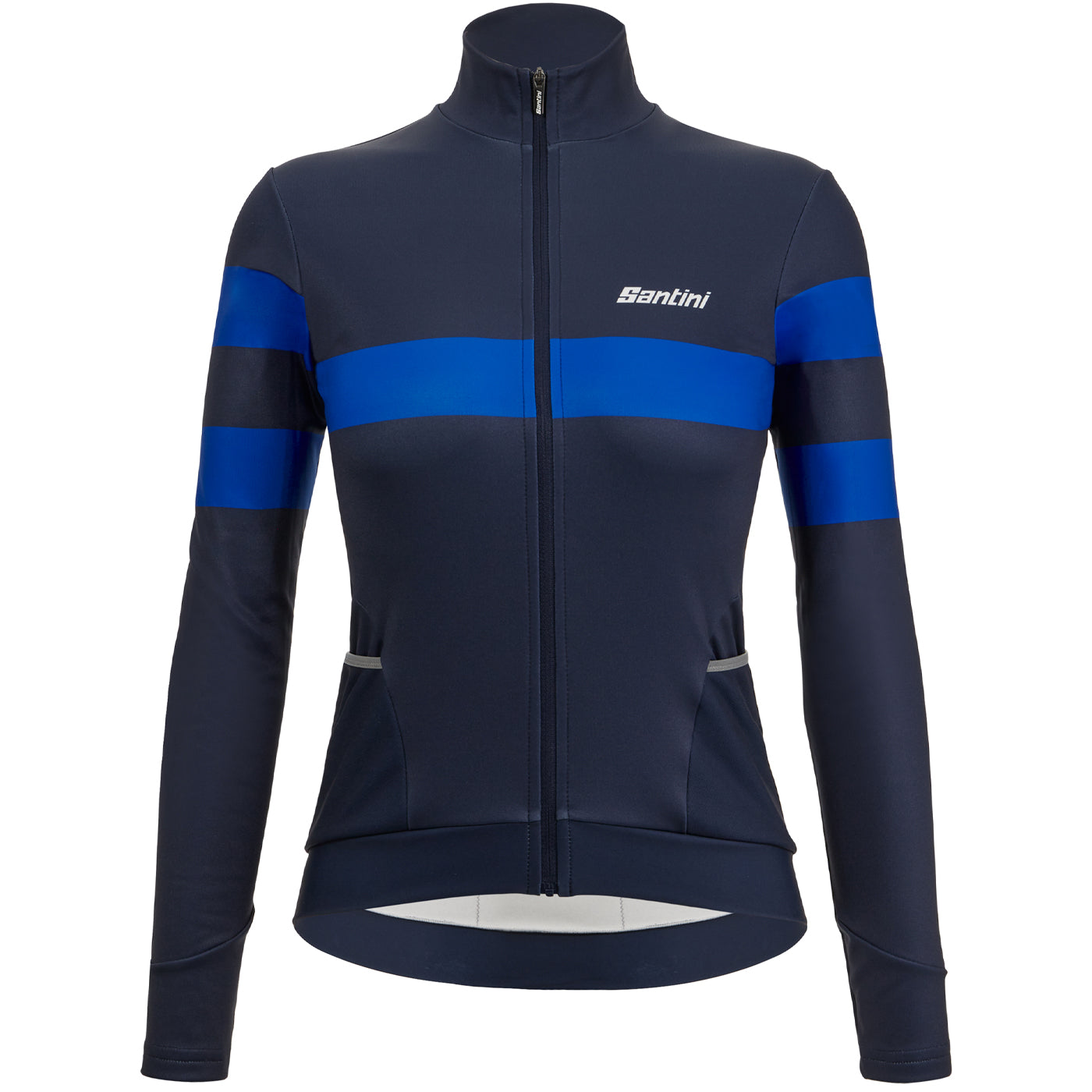 Maglia maniche lunghe donna Santini Coral Bengal - Blu - C
