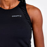 Craft Core Endur Singlet Woman Top - Black