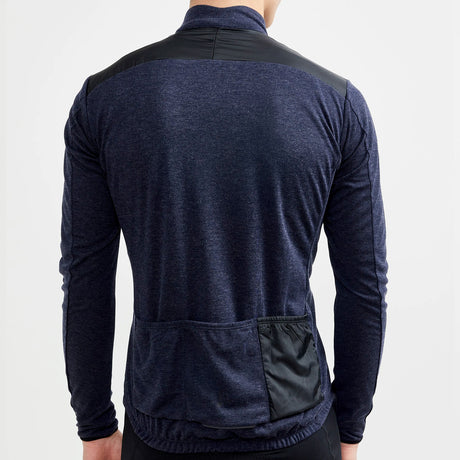 Maglia maniche lunghe Craft ADV Bike Subz Wool - Blu - F