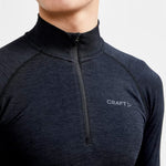 Craft Core Dry Active Comfort HZ langarm unterhemd - Schwarz