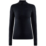 Camiseta interior mujer mangas largas Craft Core Dry Active Comfort HZ - Negro