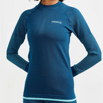Craft ADV Warm Fuseknit Intensity long sleeve woman undershirt - Blue