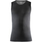 Maglia intima senza maniche Craft Pro Dry Nanoweight SL M - Nero