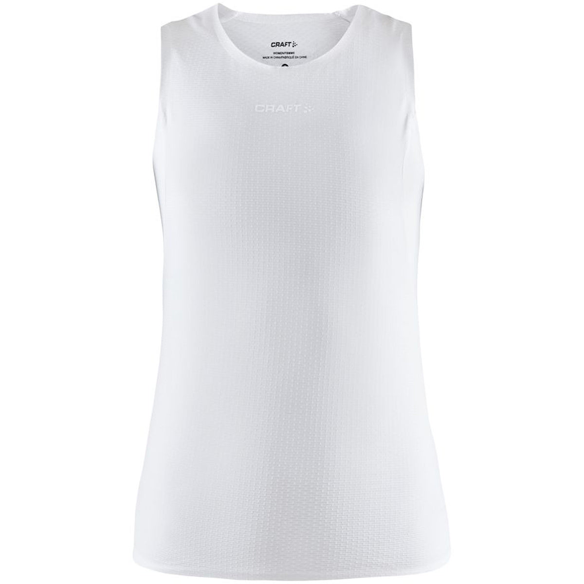 Maglia intima donna senza maniche Craft Pro Dry Nanoweight SL - Bianco