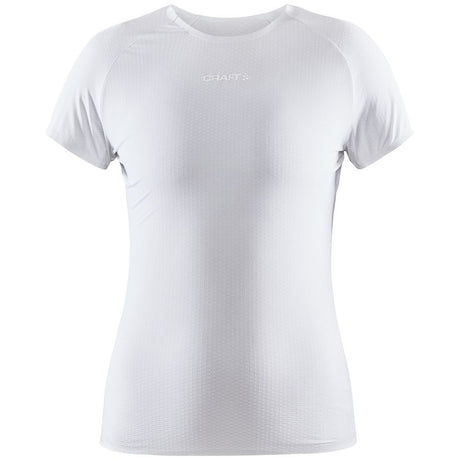 Maglia intima donna Craft Pro Dry Nanoweight SS - Bianco