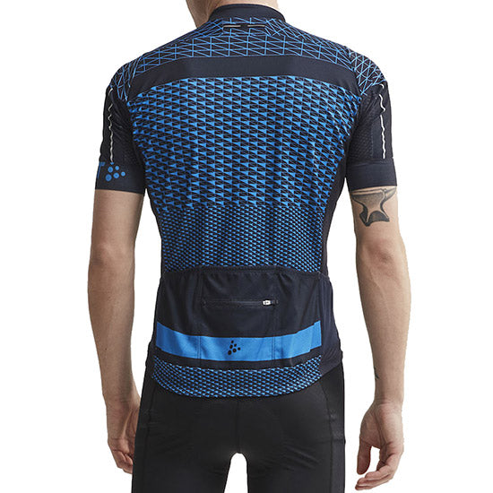 Maglia Craft Route - Blu