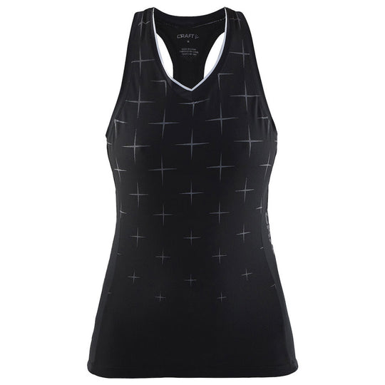 Top Mujer Craft Belle Glow - Negro
