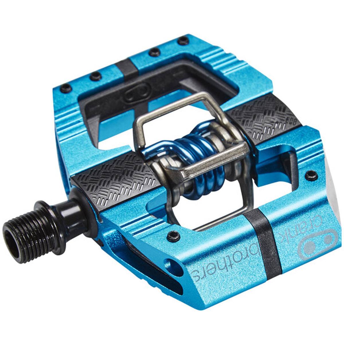 Crankbrothers Mallet Enduro Pedals - Dual Sided Clipless Aluminum Blue