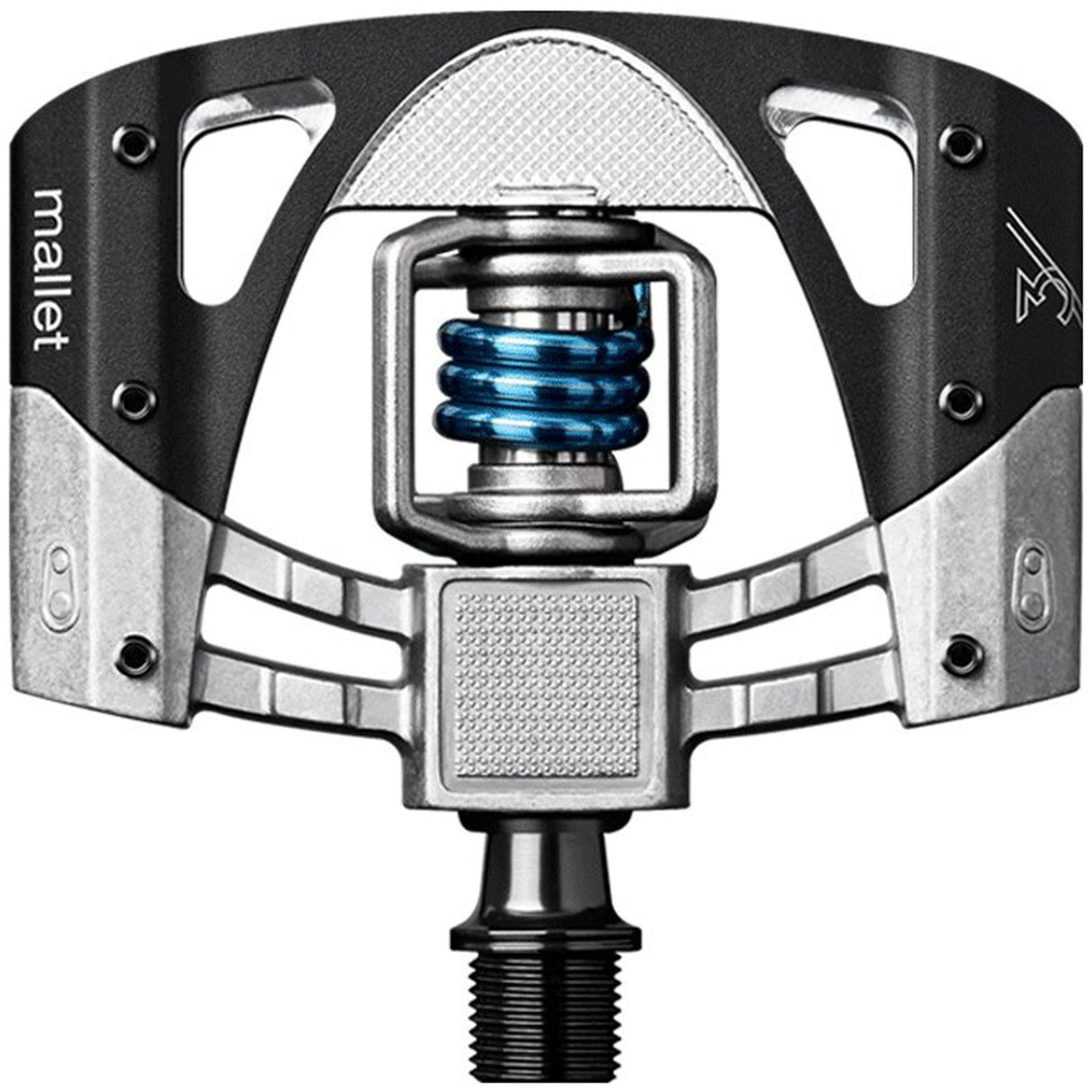 Pedali Crank Brothers Mallet 3 - Grigio nero - I
