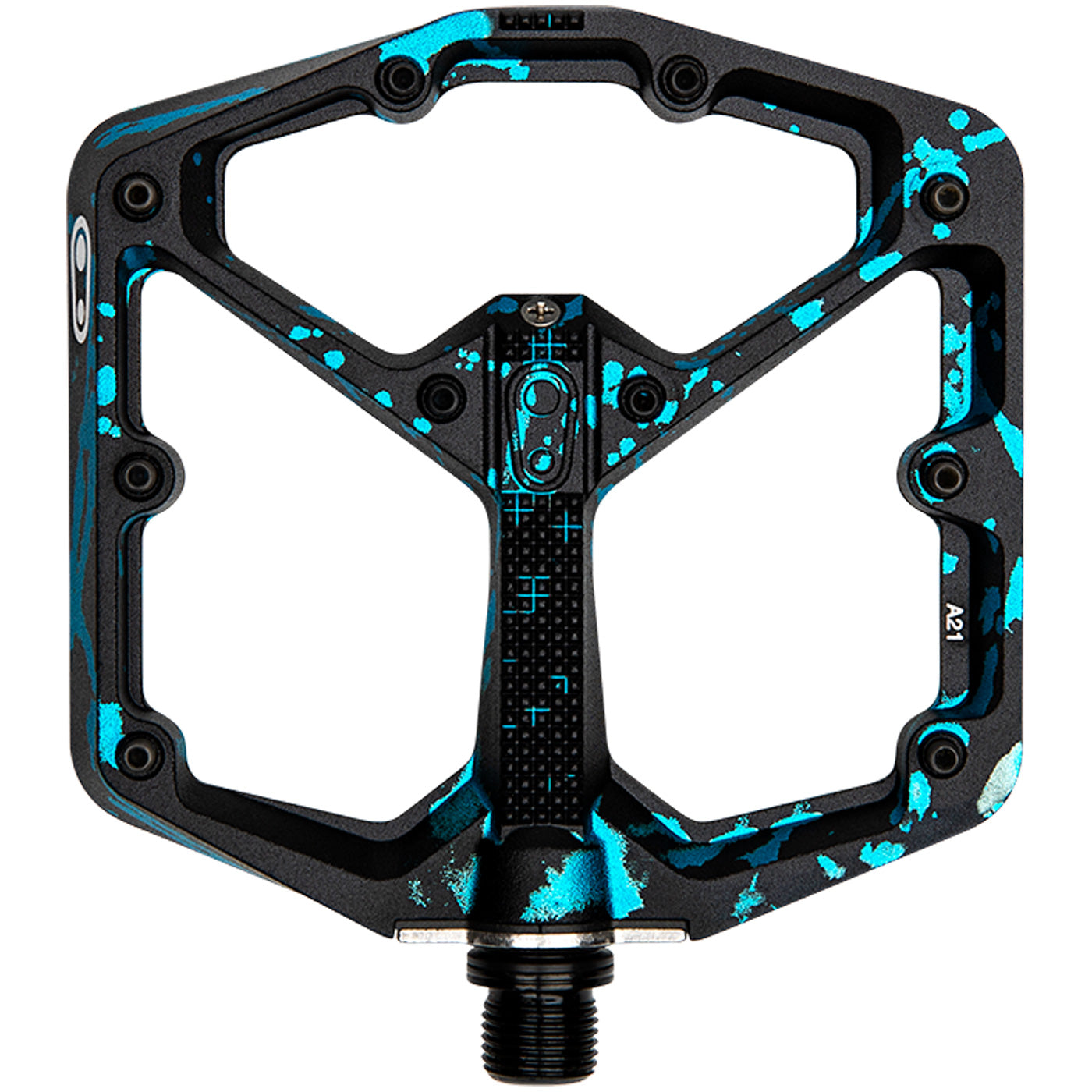 Crank Brothers Stamp 7 Splatter Large Pedale