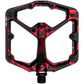 Crank Brothers Stamp 7 Splatter Large pedals - Black yellow