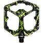 Pedales Crank Brothers Stamp 7 Splatter Small - Negro verde