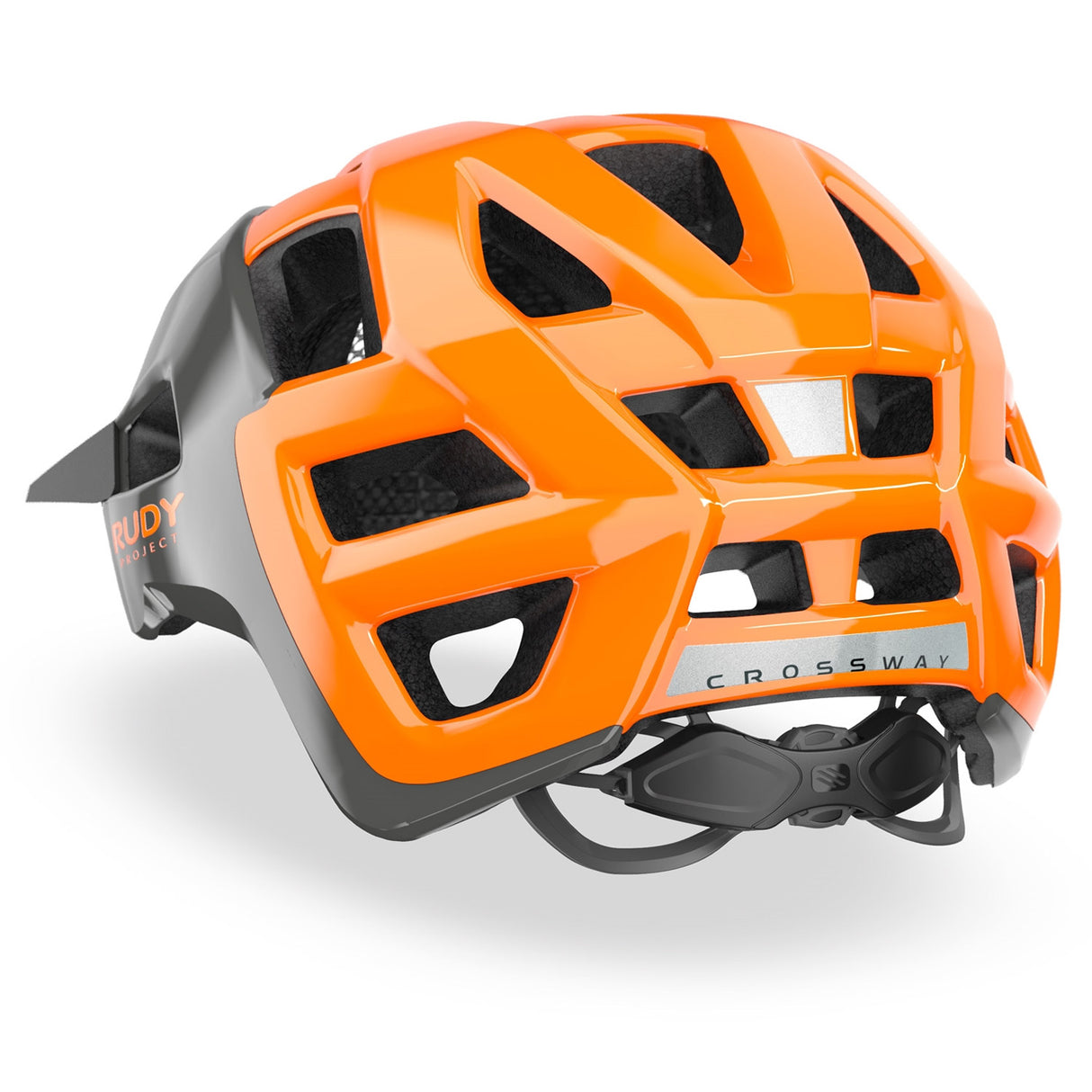 Casco Rudy Crossway - Grigio arancio