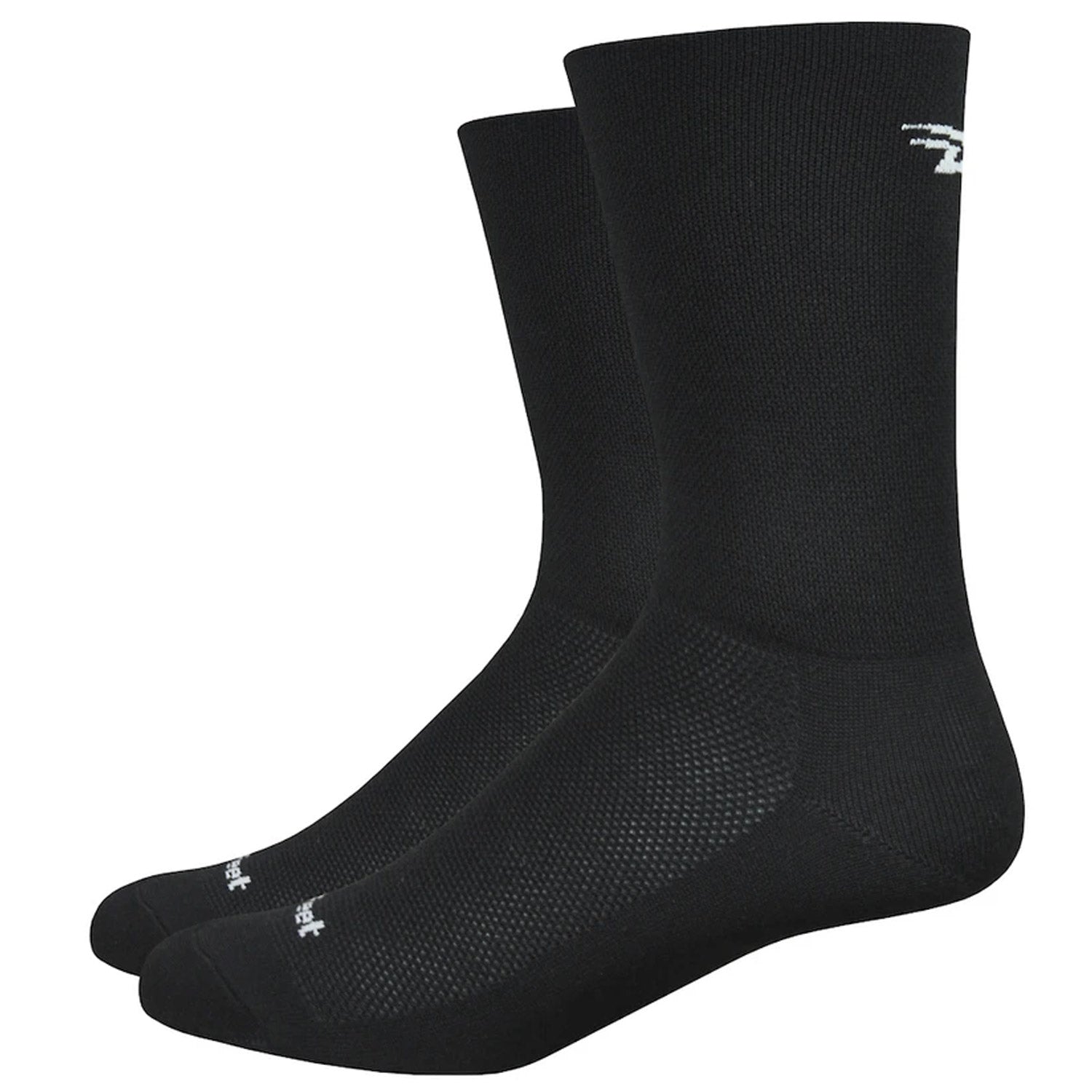 Calze DeFeet Aireator 6 D-Logo Solid Colors - Nero