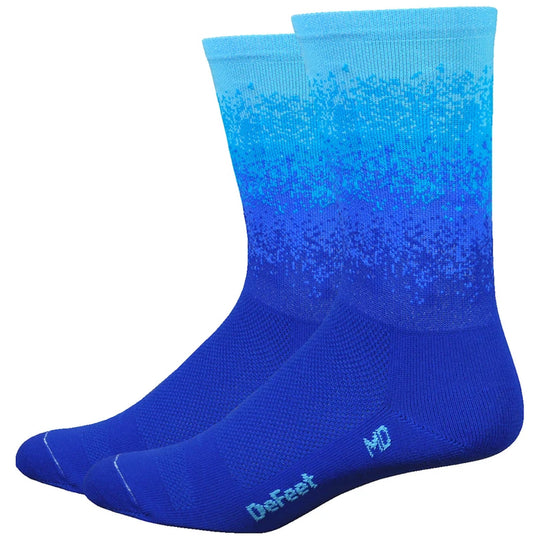 DeFeet Aireator 6 socks - Ombre blue