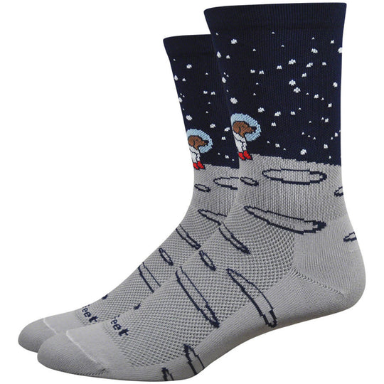 DeFeet Aireator 6 socks - Moon Dog
