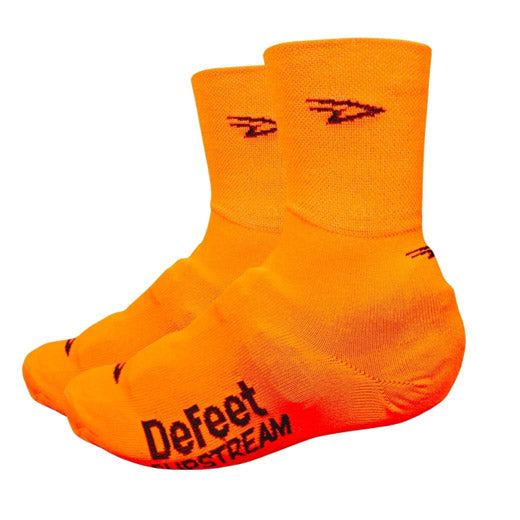 Defeet Slipstream shoe cover Orange Neon